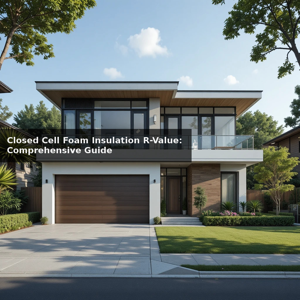 Closed Cell Foam Insulation R-Value: Comprehensive Guide